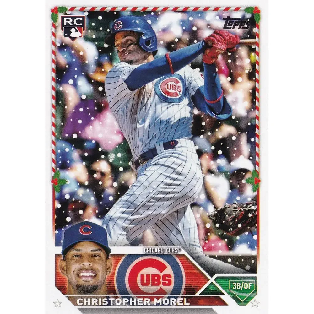 2023 Topps Holiday Christopher Morel RC H86 Chicago Cubs